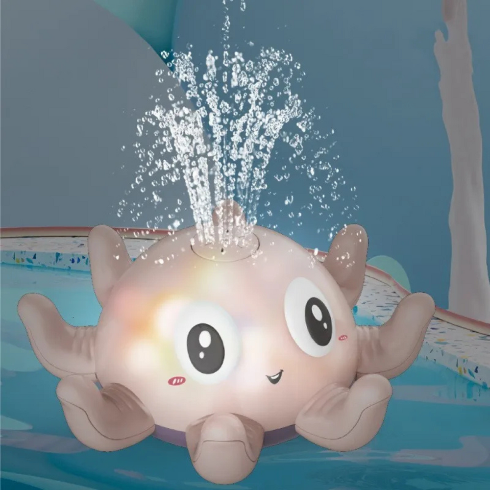AquaGlow Badfontein met Licht – Magisch BadSpeelgoed voor Kinderen | Waterfontein & Discolichtjes