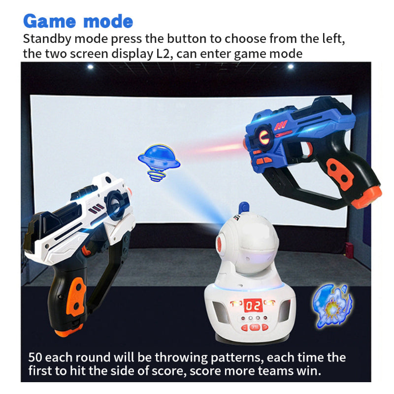 Laser Tag Set Kinderen – Interactief Pistool Spel Binnen & Buiten