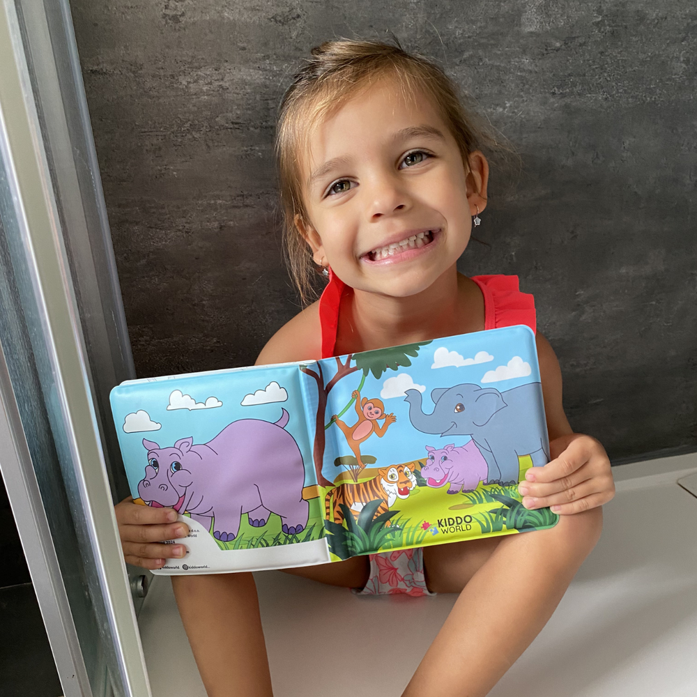Magisch Waterkleurboek voor Peuters – Herbruikbaar, Rommelvrij en Perfect voor Badtijd & Reizen