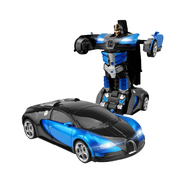Transformer RC Politieauto – Bestuurbare Auto & Robot (6+)