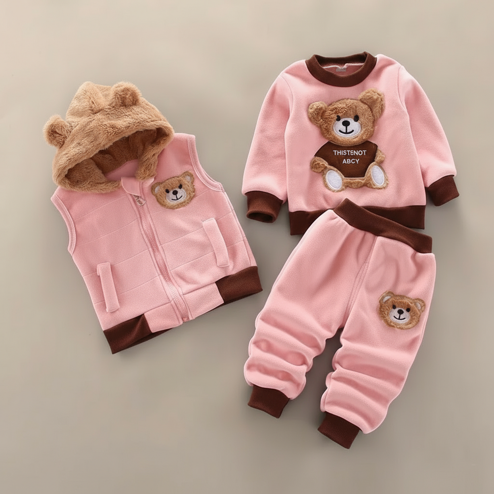Warme Peuter Winter Set – BearHaven Hoodie & Broek