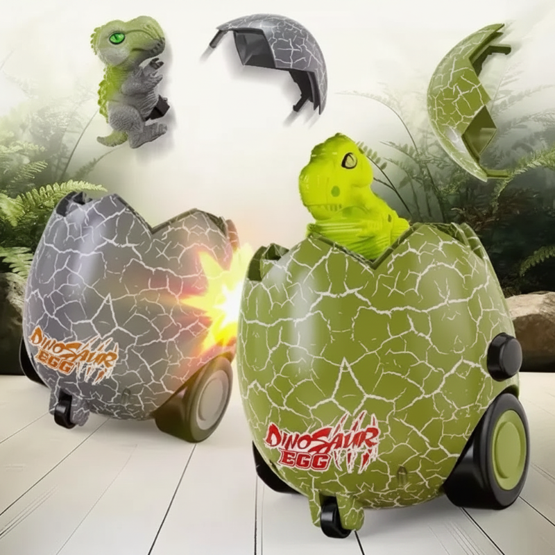RC Dinosaurus Ei – Radiografisch Bestuurbaar met Licht, Geluid & Uitkomende Dino