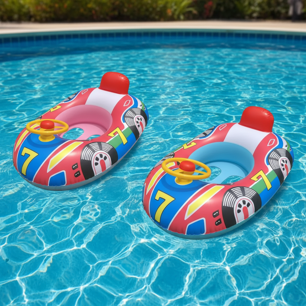 Opblaasbare Raceboot Zwemband voor Kinderen – Veilig Waterplezier in Zwembad & Zee