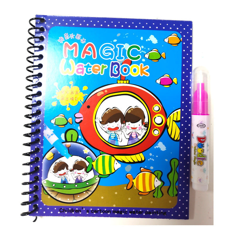 AquaSketch WonderBook – Magisch Herbruikbaar Water Kleurboek voor Kinderen