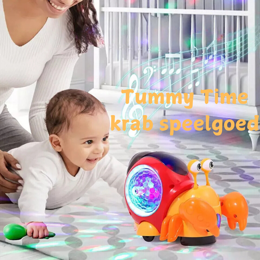 Muzikale Baby Slak – Kruipspeelgoed met Licht