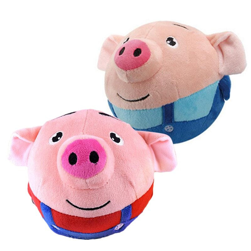 BouncyPig Vriendje – Interactief Springend Speelgoed voor Kinderen | Opnemen & Afspelen, Veilig & Oplaadbaar