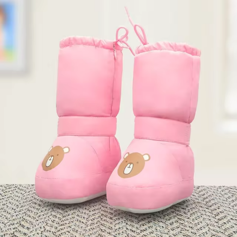 Kinder Winter Moonboots – Waterdichte & Gevoerde Berenlaarzen
