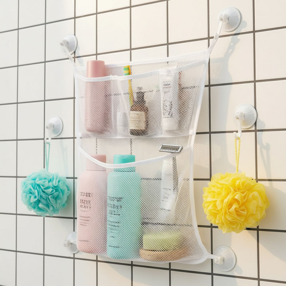AquaNest – Badkamer Opbergnet voor Badspeelgoed