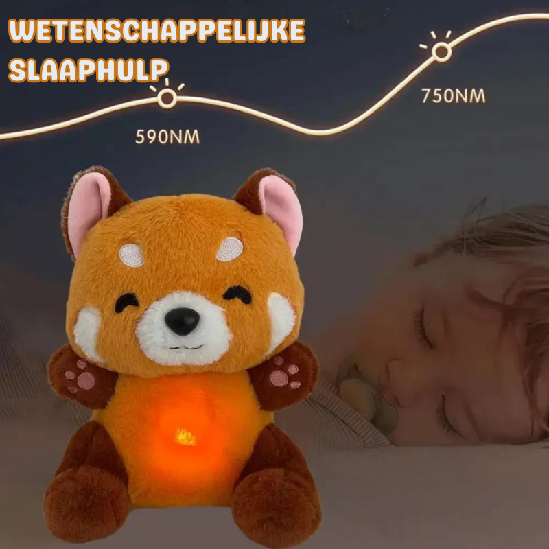Kalmerende Baby Knuffel met Ademritme – Slaapknuffel met Muziek & Licht