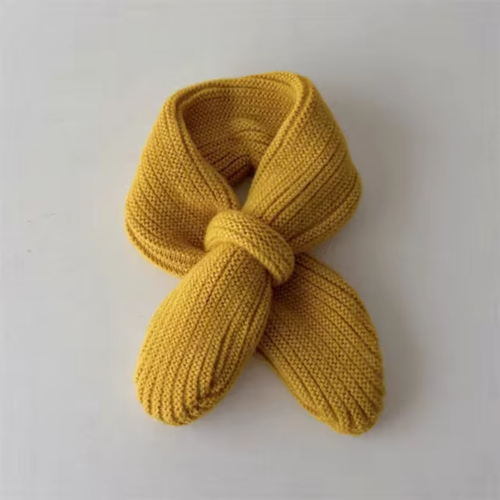 Gebreide Baby- en Peutersjaal – Zachte Kinder Sjaal voor Winter & Buiten 0-2 Jaar