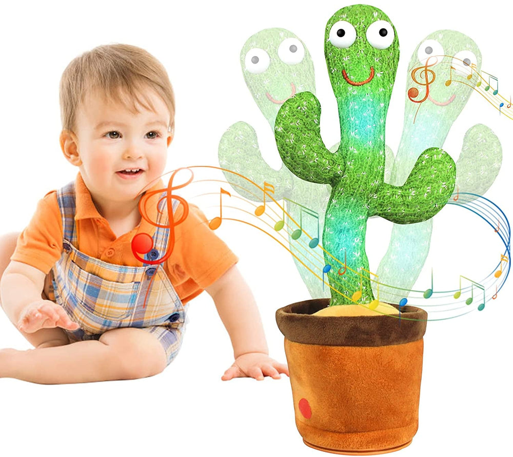 GrooveSprout Interactief Muziekspeelgoed – Pratend & Dansend Speelgoed voor Kinderen – Oplaadbaar & Educatief