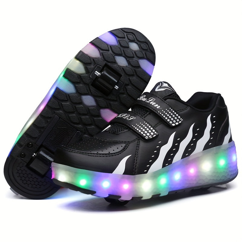 FlashRunners LED Roller Sneakers – Afneembare Wieltjes | Maat 26-35