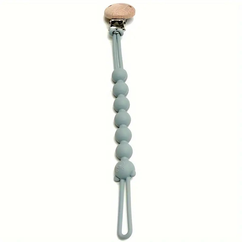CuddlyClip Speenkoord – Veilig, BPA-vrij & Schattige Beer voor Baby’s en Peuters