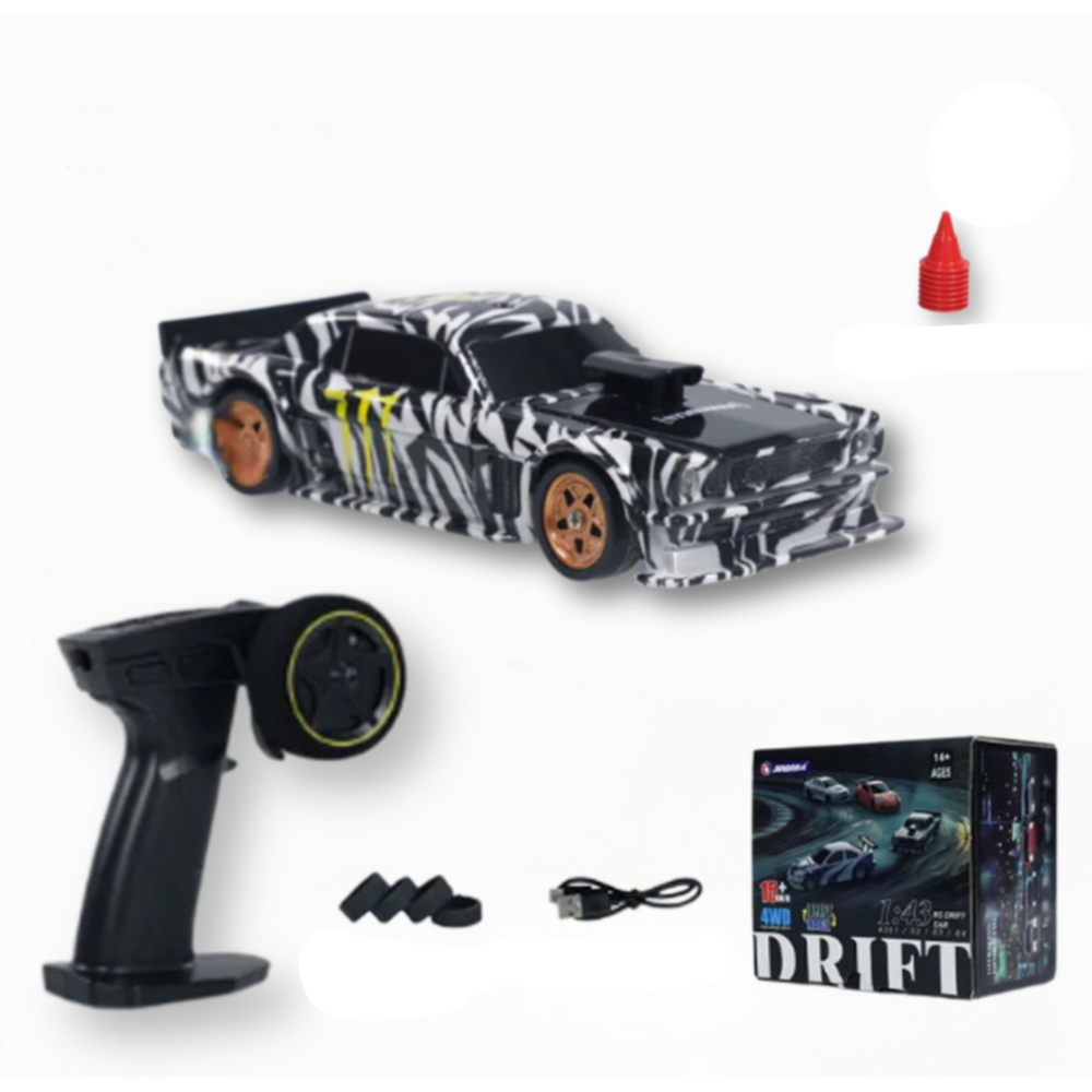 Mini RC Drift Auto – Snelle Drift Racer met Afstandsbediening (6+)