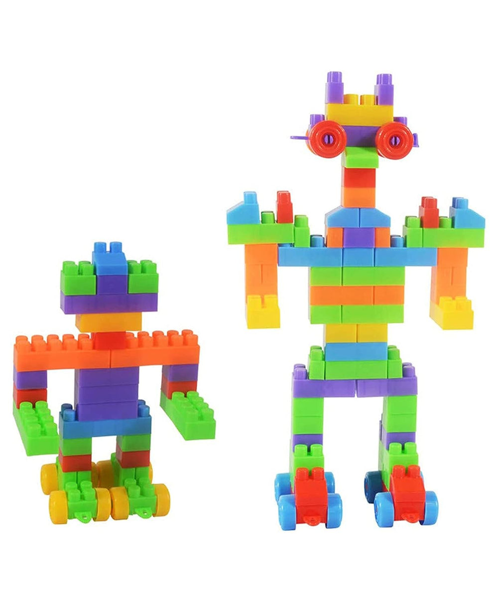 Kleurrijke Bouw- en Constructieset voor Kinderen – Linkaroo Creative Blocks Educatief Speelgoed 3+