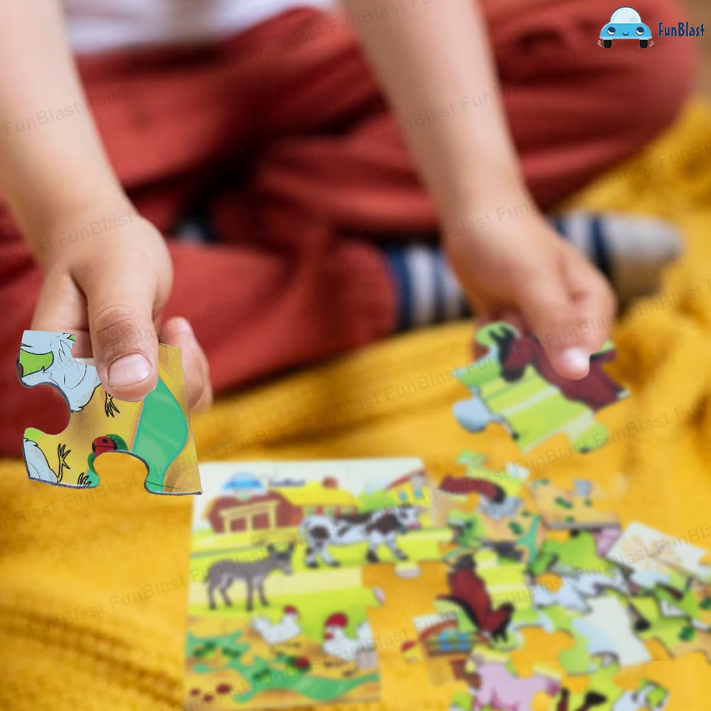 Dierenpuzzel 30 Stuks – Educatieve Kinderpuzzel vanaf 3 Jaar