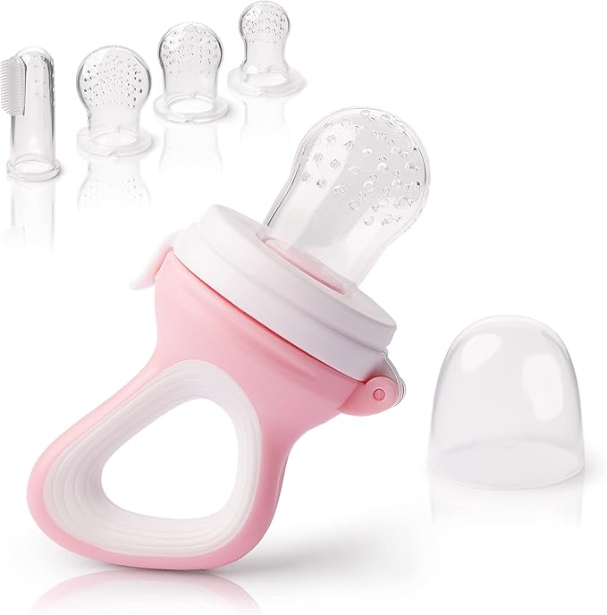 Veilige Voedingsspeen voor Baby's 1+1 gratis – FruityBite van LiloBébé | Ideaal bij Eerste Hapjes & Doorkomende Tandjes