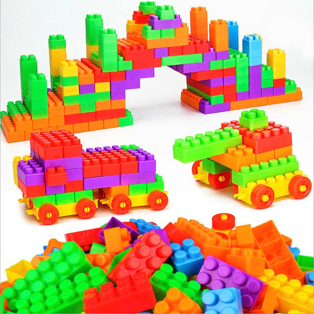 Kleurrijke Bouw- en Constructieset voor Kinderen – Linkaroo Creative Blocks Educatief Speelgoed 3+