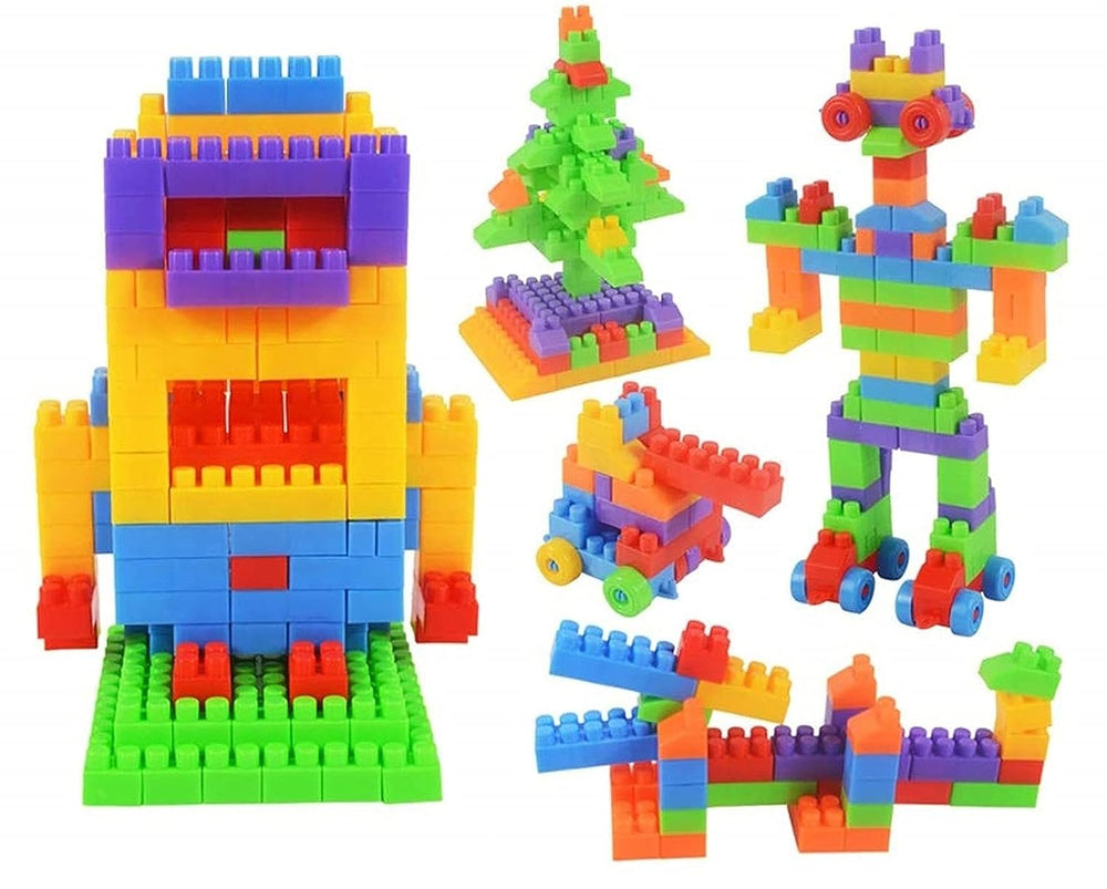 Kleurrijke Bouw- en Constructieset voor Kinderen – Linkaroo Creative Blocks Educatief Speelgoed 3+