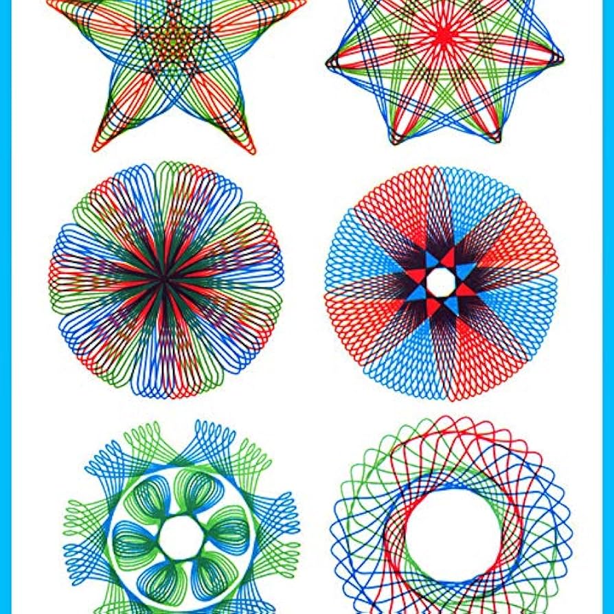 Spiraal Teken Set Kind – Creatieve Tekenset met Tandwielen (6+)