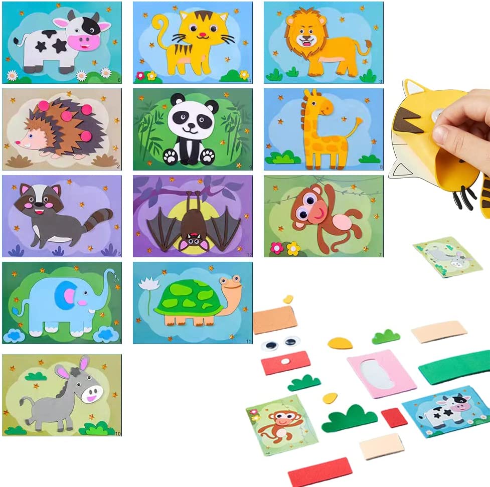 3D sticker puzzel kind | Foam stickers knutselset
