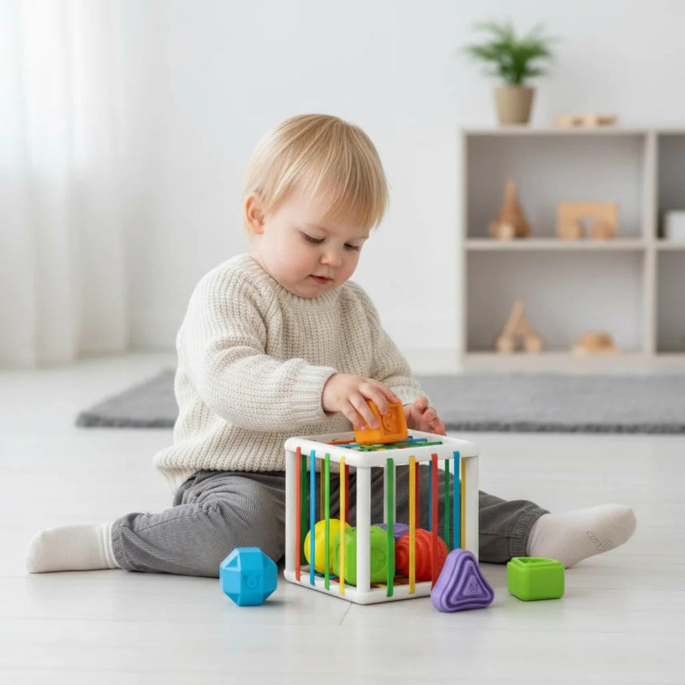 Sorting Cube Educatief Speelgoed – Stimuleer Vorm- & Kleurherkenning bij Kinderen