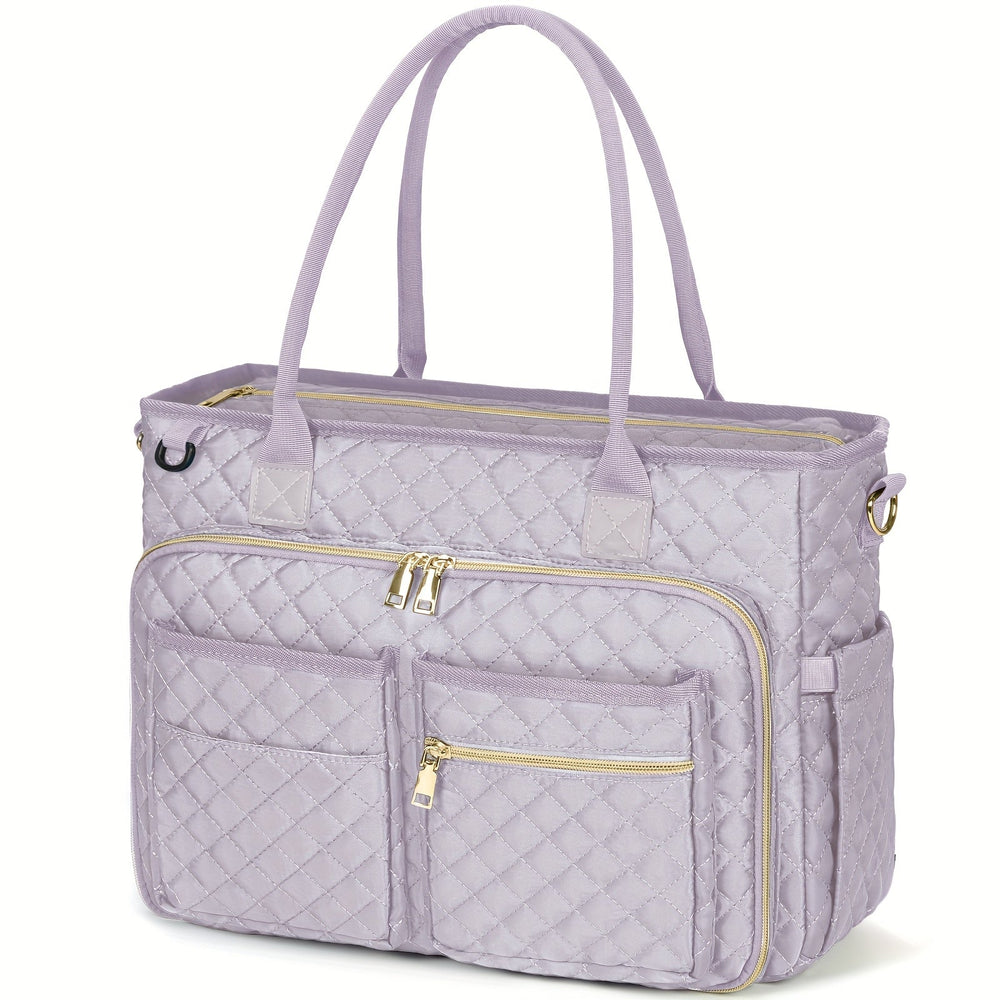 Laptoptas dames 15,6 inch gevoerd – crossbody, isolerend vak, trolleyband | werktas