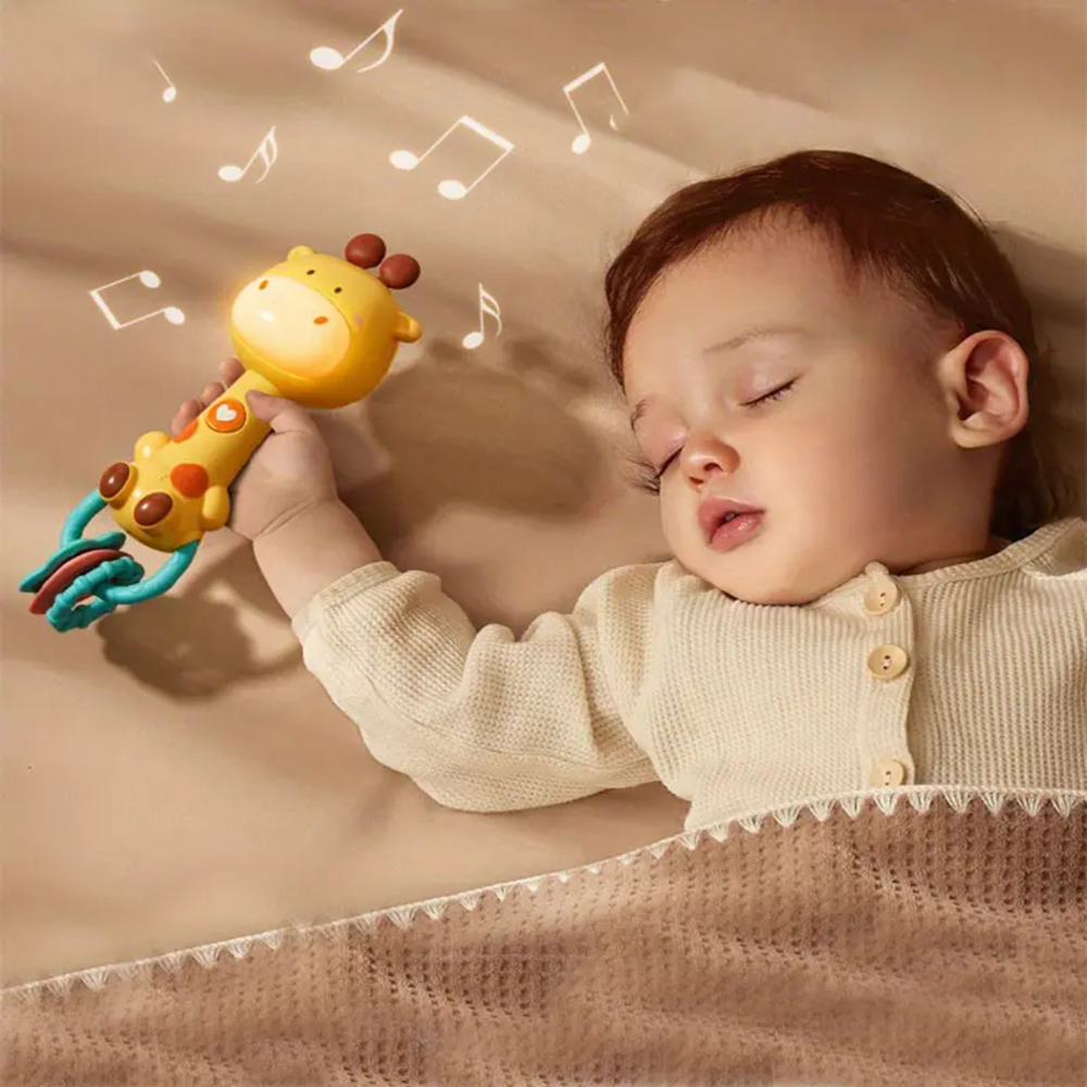 Sensorix Baby Rammelaar – Veilig & Educatief Speelgoed voor Zintuiglijke Ontwikkeling