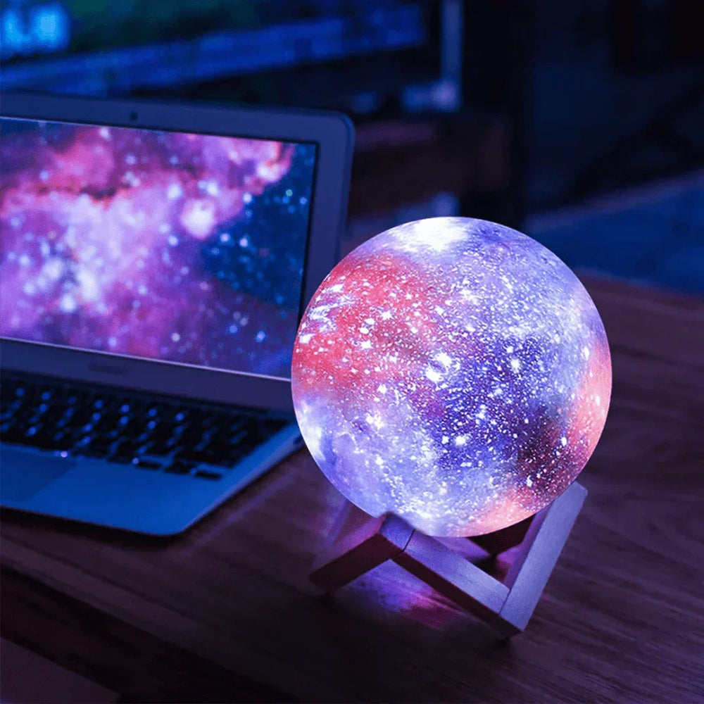 Sterrenprojector nachtlamp oplaadbaar – touchbediening, dimbaar, kinderkamer | projectorlamp