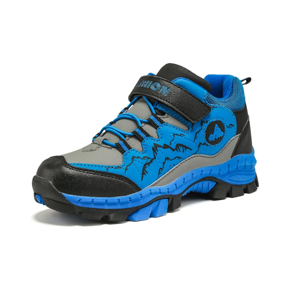 Kinderwandelschoenen waterdicht leer gevoerd – antislipzool, jongens en meisjes | winterschoenen