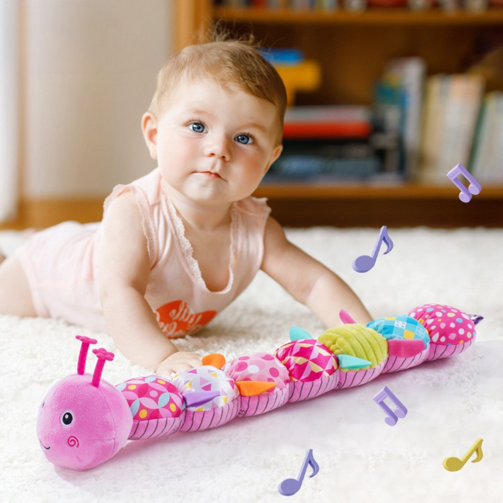Babyspeelgoed 0+ – Muzikale Rups met Geluid & Sensorisch