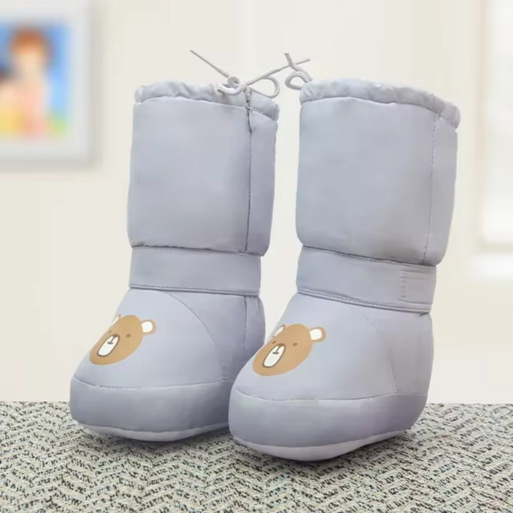 Kinder Winter Moonboots – Waterdichte & Gevoerde Berenlaarzen