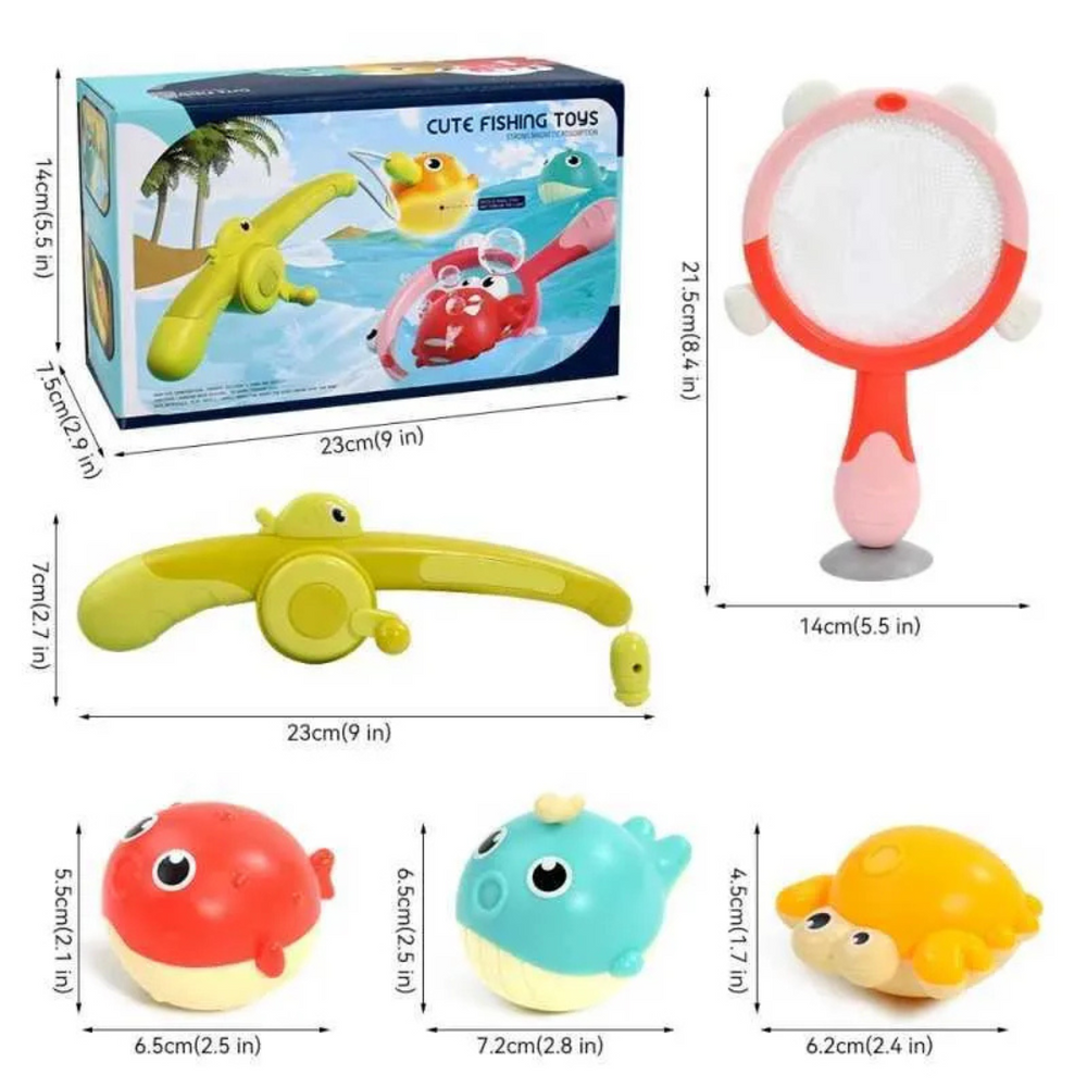 Badspeelgoed Peuter – Magnetisch Visspel met Licht