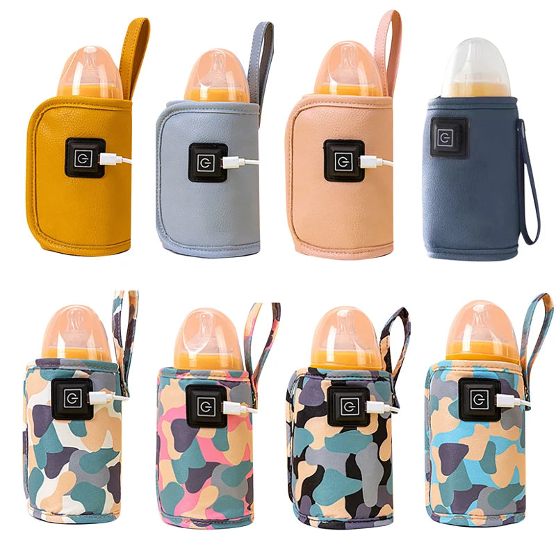 Draagbare Babyflessenwarmer – Warm Melk Onderweg in Minuten | USB & Type-C Aansluiting
