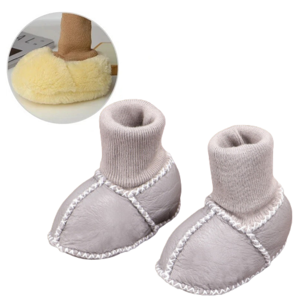 Antislip Baby Slofjes – Warme Babyschoenen voor Eerste Stapjes | 0-14 Maanden
