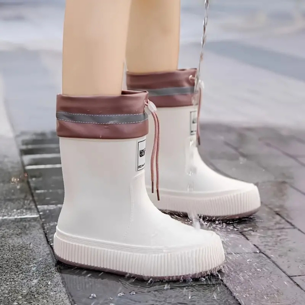 Kinderregenlaarzen Waterdicht met Antislip | AquaStride LumoKids Veilig & Comfortabel