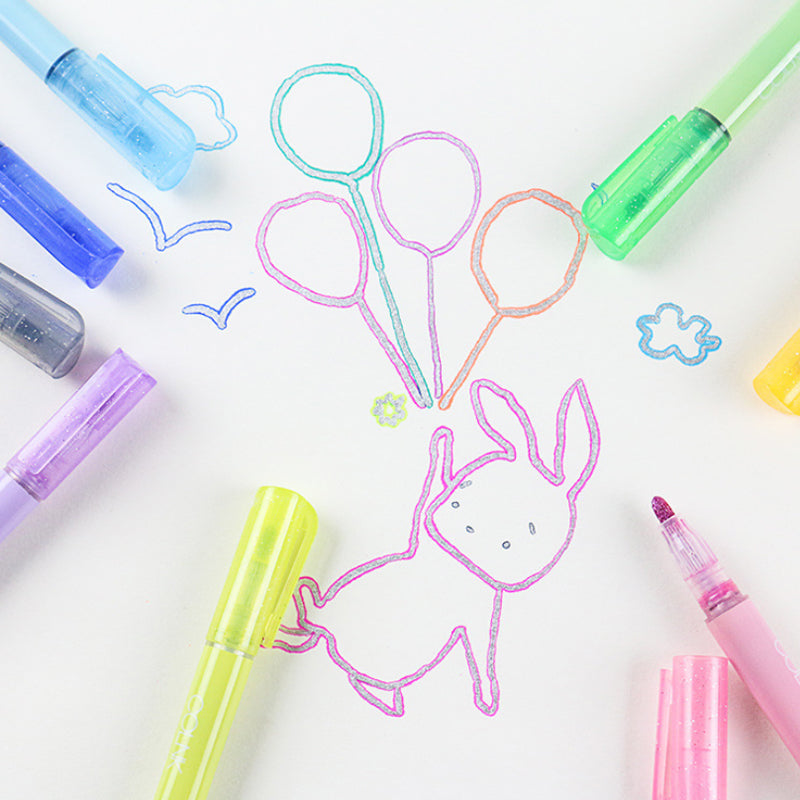 ClarityGlow Highlighters Set – Heldere Markeerstiften voor Studie en Notities
