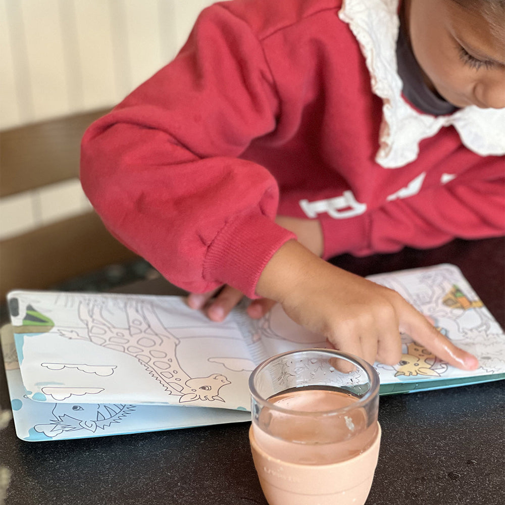 Magisch Waterkleurboek voor Peuters – Herbruikbaar, Rommelvrij en Perfect voor Badtijd & Reizen