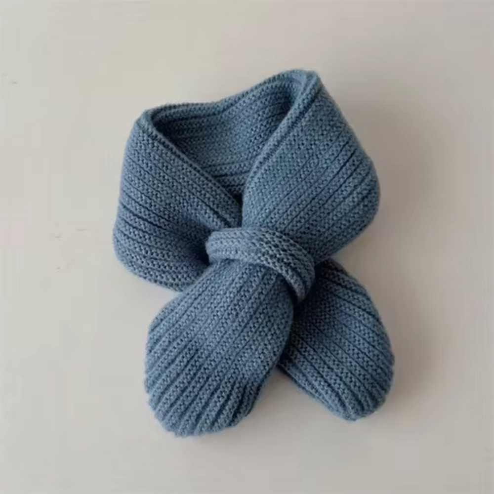 Gebreide Baby- en Peutersjaal – Zachte Kinder Sjaal voor Winter & Buiten 0-2 Jaar