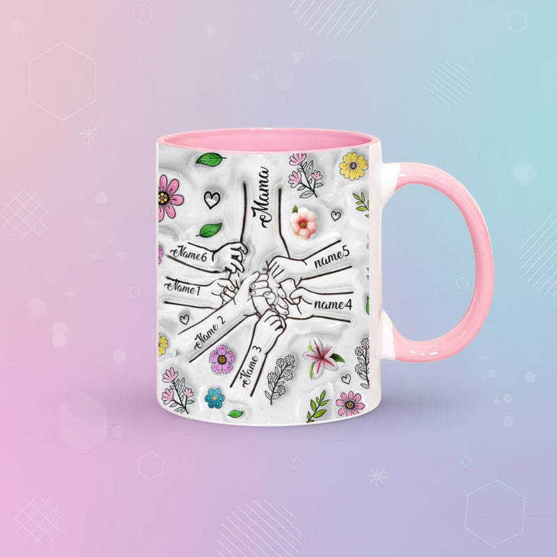 NameMug Gepersonaliseerde Moederdag Mok – Uniek Cadeau met Naam
