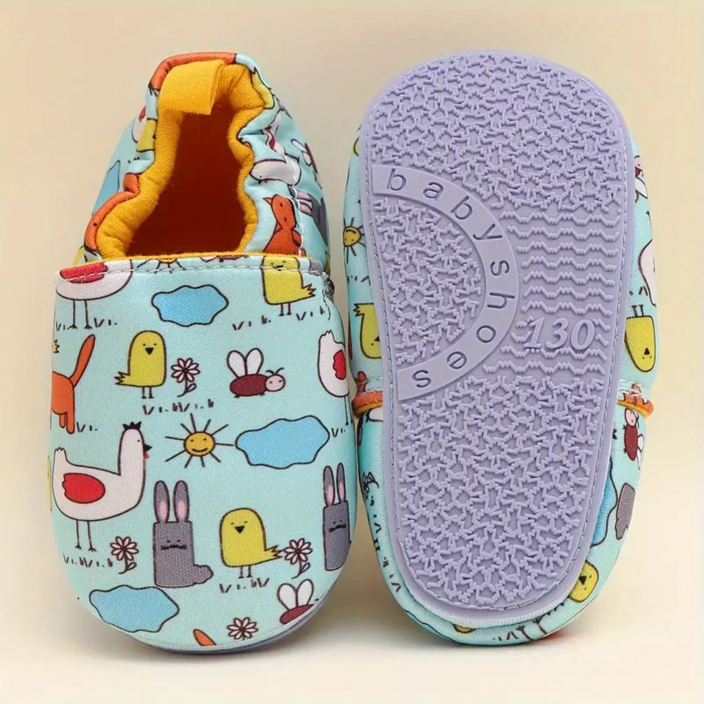 Baby Instapper Slofjes met Antislip | Lichtgewicht & Ademend voor Veilig Lopen