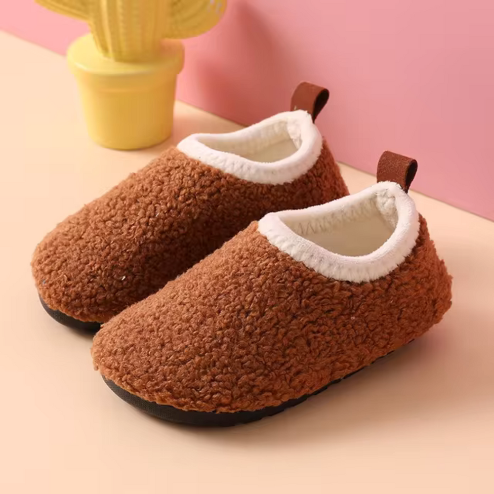 Kindersloffen Warm & Antislip – Zachte Huisschoenen