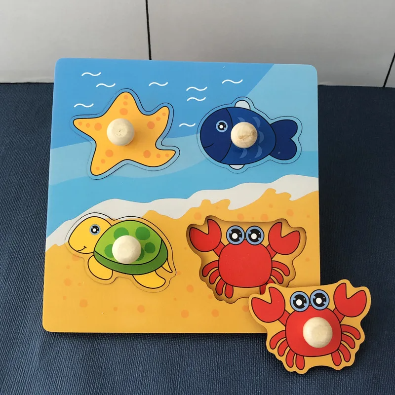 Houten Fruit Puzzel – Educatief Speelgoed voor Peuters | Motoriek & Creativiteit