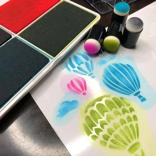 Artilo Vingerverf en Stempelset voor Kinderen – Complete Creatieve Set met 20 Kleuren Inkt