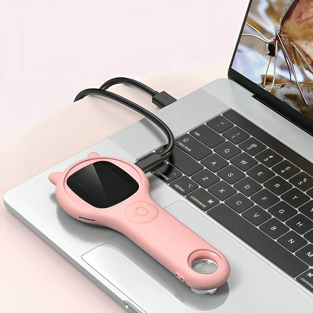 Digitale Kindermicroscoop 250x Zoom – HD Wetenschapsspeelgoed 6+ Jaar