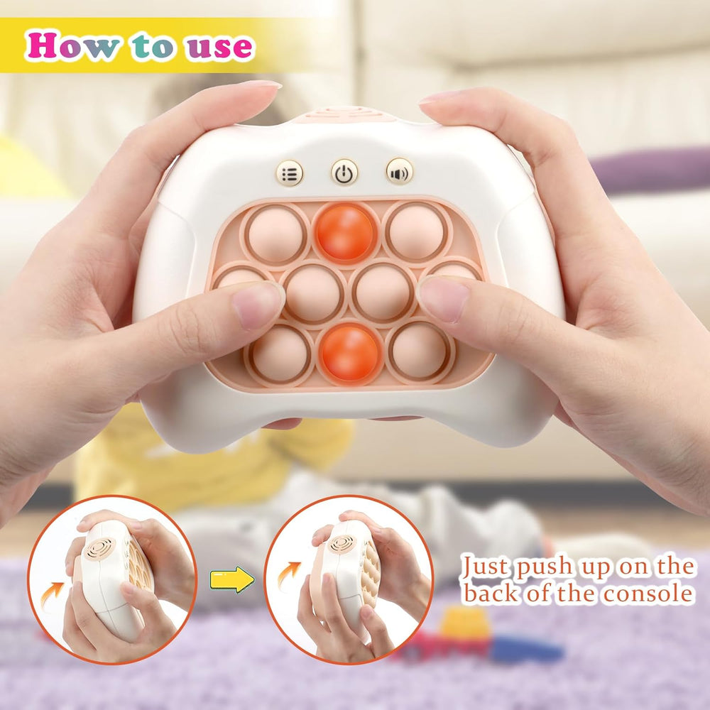 Reactiespel Kind – Pop It Spel met Licht & Geluid (3+)