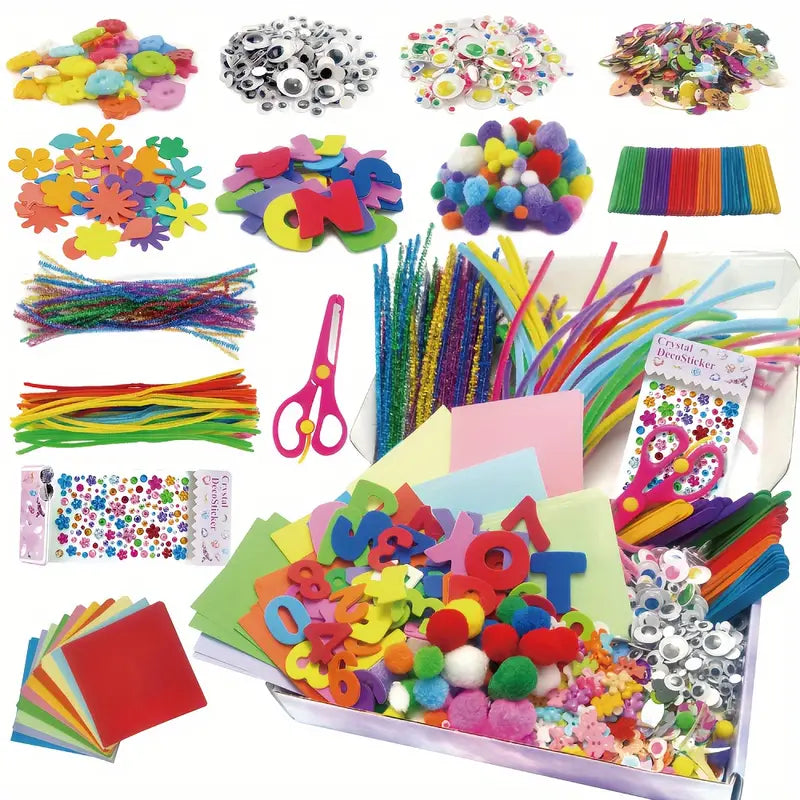 Knutselset 1000-delig – Complete Creatieve Set voor Kinderen