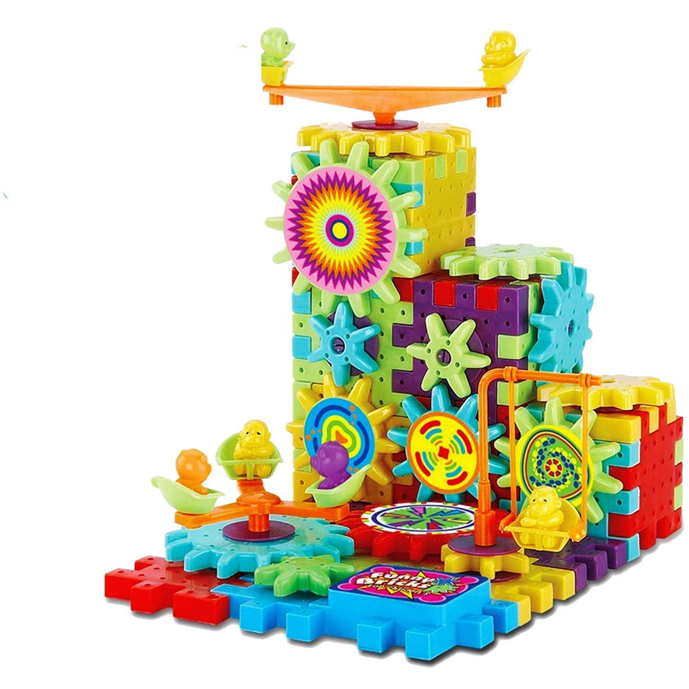 STEM Tandwiel Bouwset met Elektrische Onderdelen – GearWorks Motion Lab 3D Constructiespeelgoed voor Kinderen