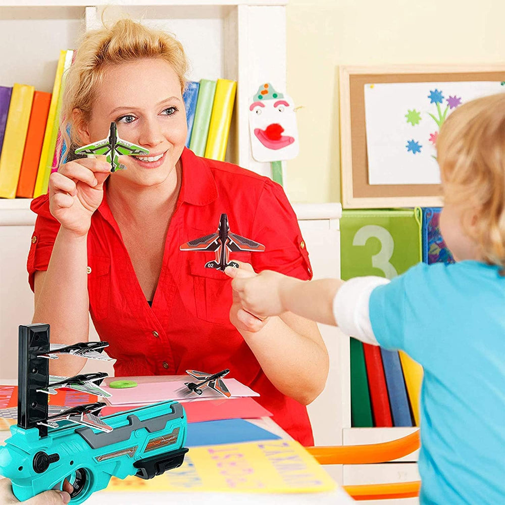 SkyBlaster Foam Shooter – Veilig Schietspeelgoed voor Kinderen & Familie | Urenlang Buitenplezier