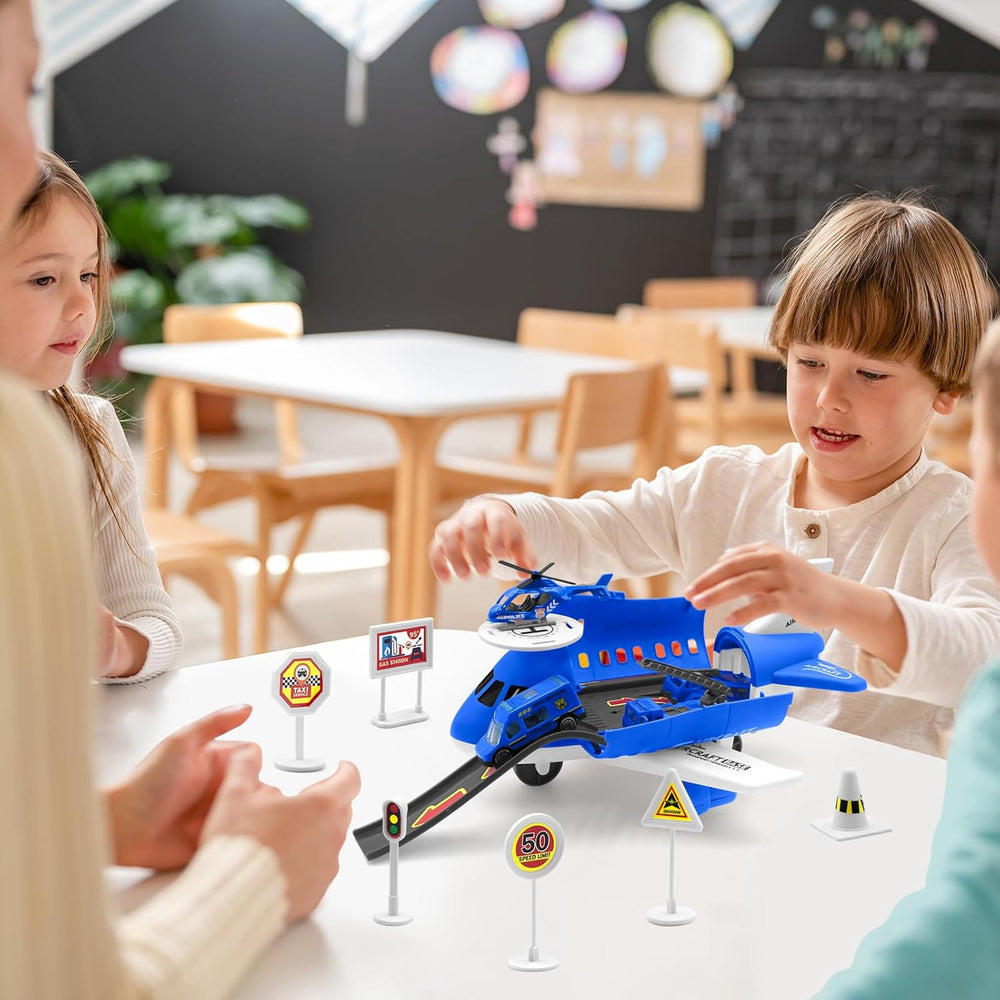 SkyPort Adventure Playset – Educatief Vliegveld Speelgoed voor Kinderen 3+ | Creatief Rollenspel & Motorische Vaardigheden